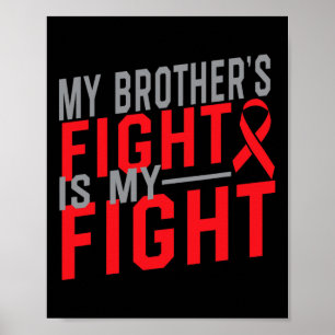 Mein Bruder kämpft gegen den Blutkrebs Awaren Poster