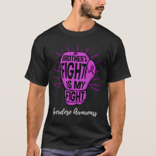 Mein Bruder kämpft, mein Kampf ist Überdosis-Bewus T-Shirt