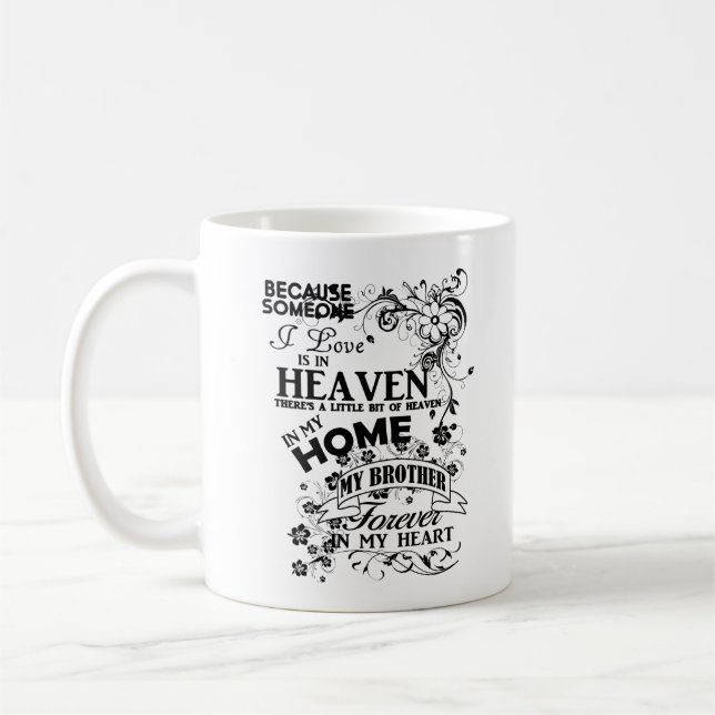 Mein Bruder liebt das Gedächtnis, Erinnerung Kaffeetasse (Links)