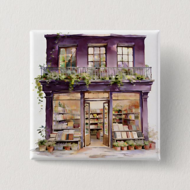 Mein Buchladen Button (Vorderseite)