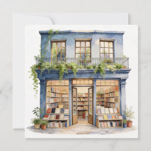 Mein Buchladen  Mitteilungskarte