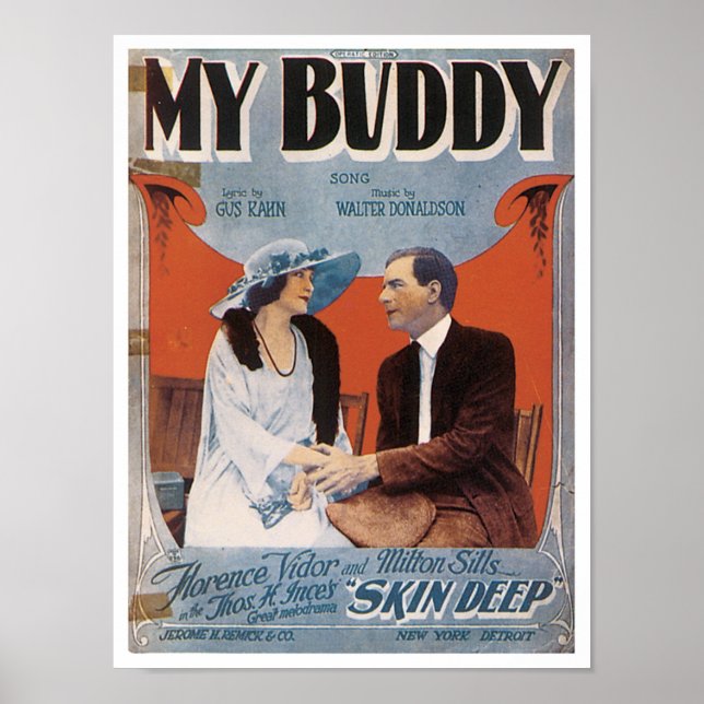 Mein Buddy-Poster Poster (Vorne)
