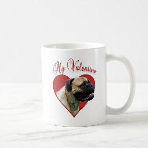 Mein Bullmastiff Valentine Kaffeetasse