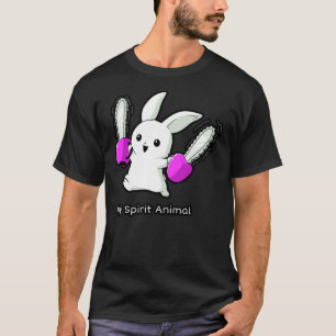 Mein Bunny ist Niedlich, aber Psycho Classic T - S T-Shirt