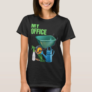 Mein Büro Garden Gardengarten Garten Garten Planti T-Shirt