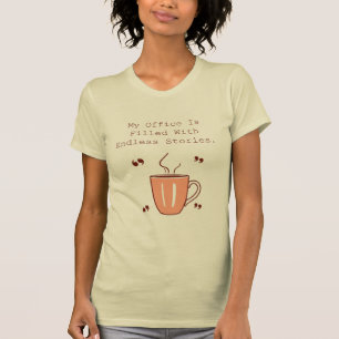 Mein Büro ist voller endloser Geschichten Leser T-Shirt