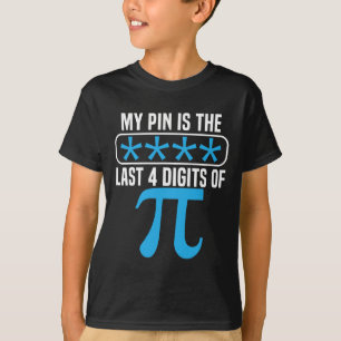 Mein Button ist das letzte 4-stellige Pi-Day Mathe T-Shirt