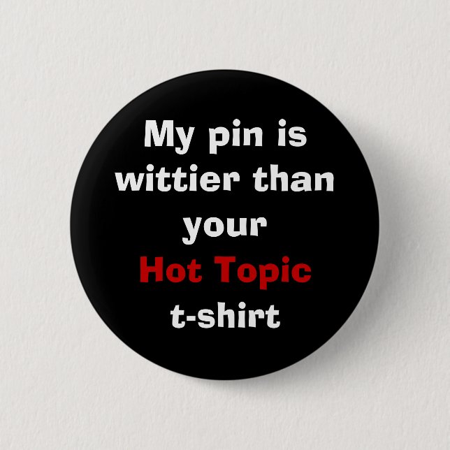 Mein Button ist geistreicher als Ihr T - Shirt des (Vorderseite)