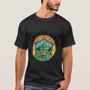 Mein Camping-Modus Lustiger Outdoor-Camper Wanderl T-Shirt
