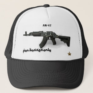 Mein Chef AK - 47 für Ihr Gesicht Truckerkappe