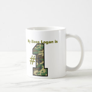 Mein CHEF ist Name-Tassen-Geschenk der Nr.-eine Kaffeetasse