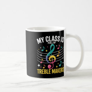 Mein Cl ist voll von Treble Makers - Funny Music T Kaffeetasse