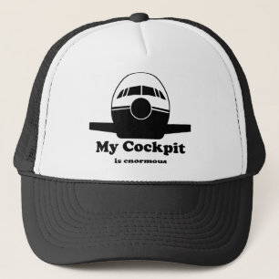 Mein Cockpit ist enorm Truckerkappe