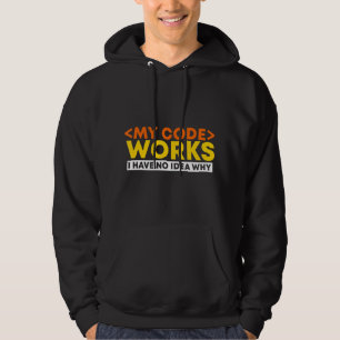 Mein Code funktioniert und ich habe keinen Grund,  Hoodie