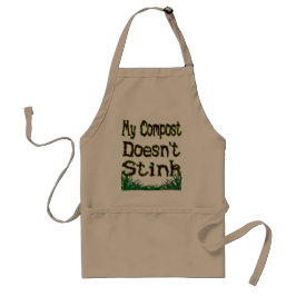 Mein Compost stinkt kein Funny Garden Sprichwort Schürze