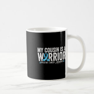 Mein Cousin ist ein Krieger Prostatakrebs-Bewussts Kaffeetasse