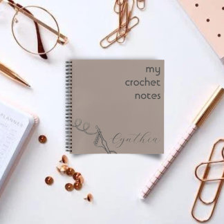 Mein Crochet-Notebook | Crochet Notes Notizbuch