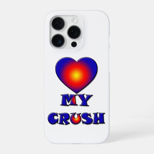 MEIN CRUSH iPhone 16 PRO HÜLLE (Rückseite)