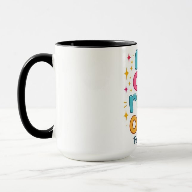 Mein Cup läuft über Niedliche Combo-Tasse Tasse (Links)