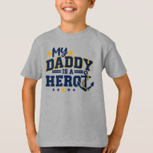 Mein Daddy ist ein Held Navy-Anker