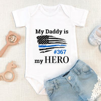 Mein Daddy ist meine Helden-Thin-Blue-Line-Polizei