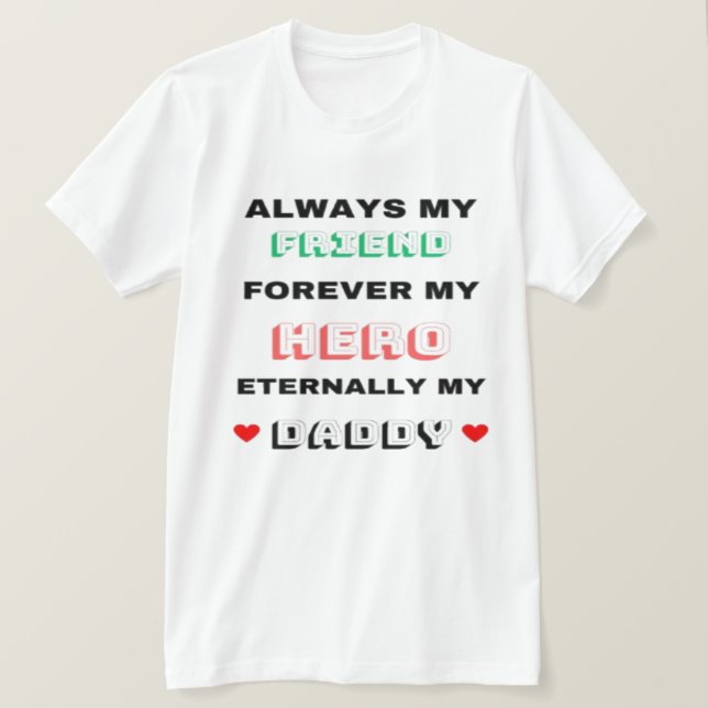 Mein Daddy T - Shirt (Design vorne)