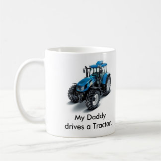 Mein Daddydrier ist ein Traktor Kaffeetasse