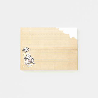 Mein Dalmatiner aß meine Hausaufgaben Post-it Klebezettel