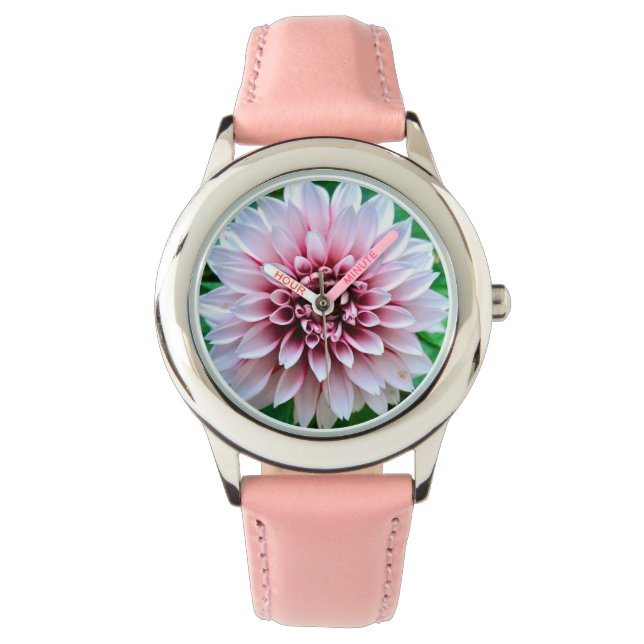 Mein Darling Dahlia Junior in Pink! Armbanduhr (Vorderseite)