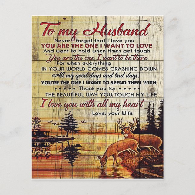 Mein Design | Liebe für Ehemann Flyer (Vorne)