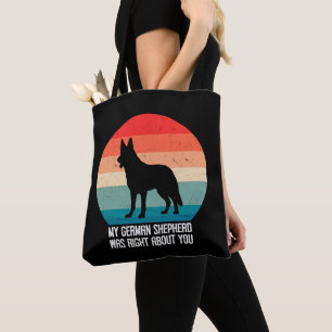 Mein deutscher Schäferhund hatte recht, wenn es um Tasche