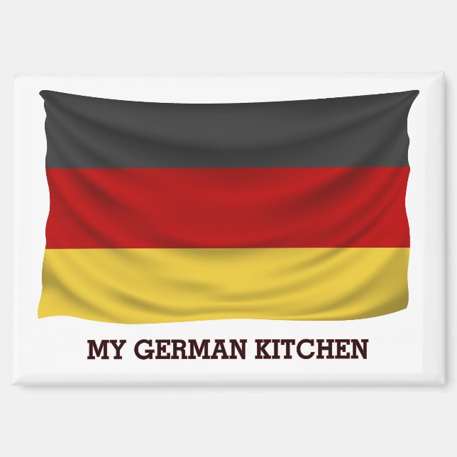 Mein deutsches Kitchenmagnet Magnet (Vorderseite)