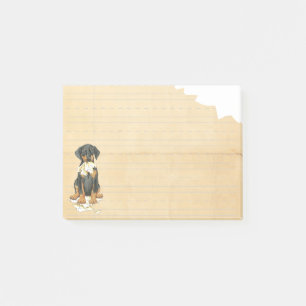 Mein Dobermann aß meine Hausaufgaben Post-it Klebezettel
