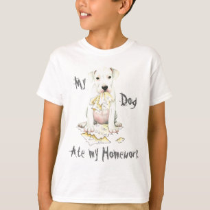 Mein Dogo aß meine Hausaufgaben T-Shirt