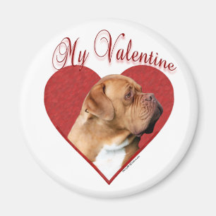 Mein Dogue de Bordeaux Valentine Magnet