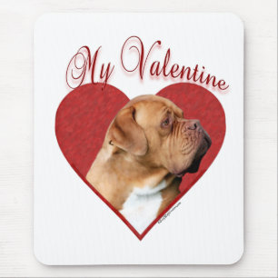 Mein Dogue de Bordeaux Valentine Mousepad