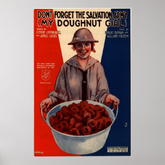 Mein Doughnut Girl Poster