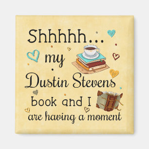 Mein Dustin Stevens Buch und ich haben einen Momen Magnet