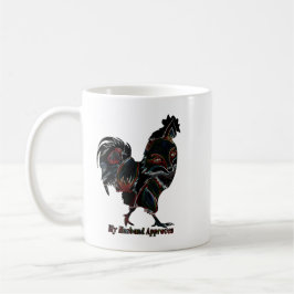 Mein Ehemann genehmigt Vixen Hotwife Nachtlicht Kaffeetasse