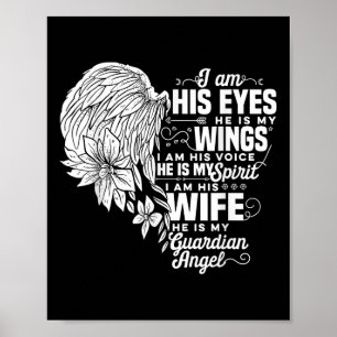 Mein Ehemann ist mein Wächter Angel Widow Ehefrau Poster