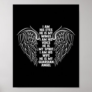 Mein Ehemann ist mein Wächter Angel Widow Ehefrau Poster