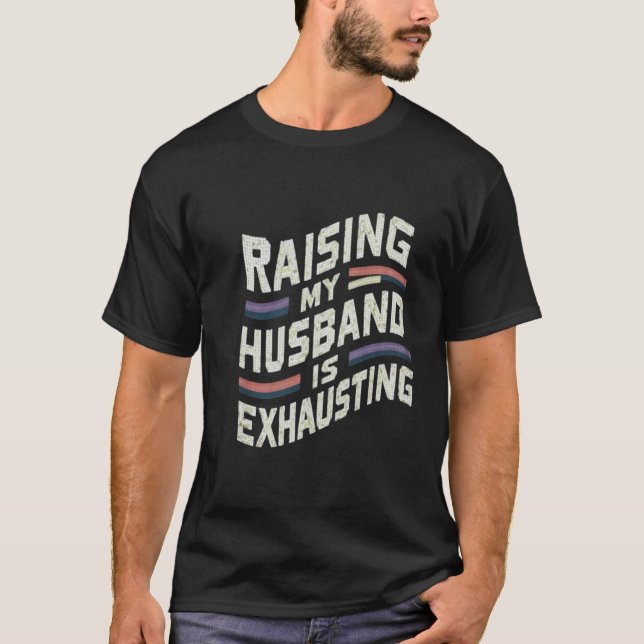 Mein Ehemann zu züchten ist die Ehefrau des Todes T-Shirt (Vorderseite)