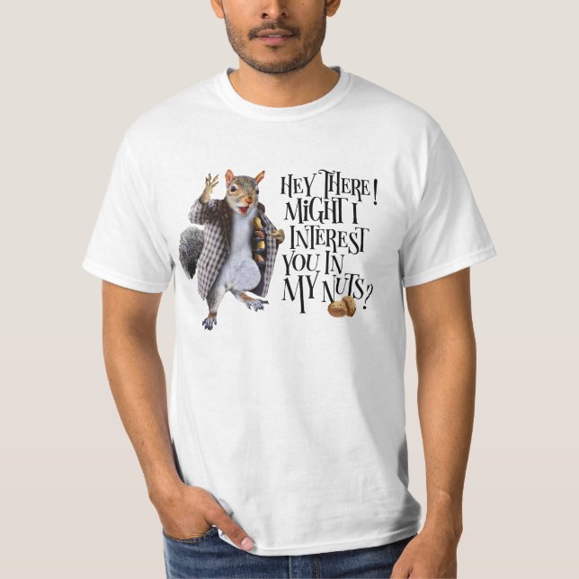 Mein Eichhörnchen Nüsse T-Shirt (Vorderseite)