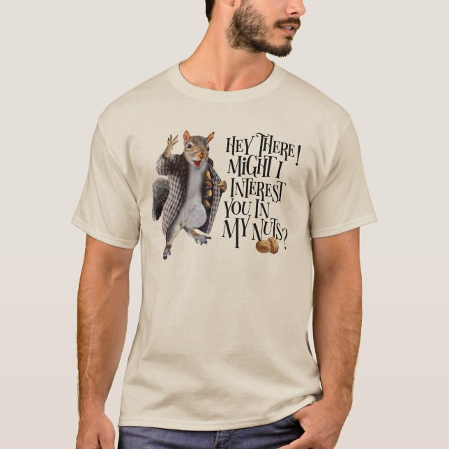 Mein Eichhörnchen Nüsse T-Shirt (Vorderseite)