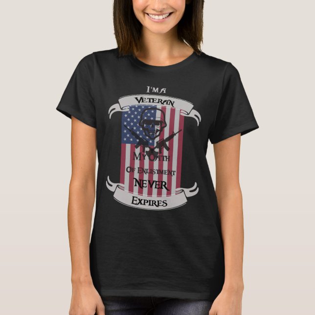 Mein Eid auf Einweisung geht nie aus T-Shirt (Vorderseite)