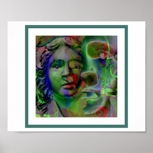 Mein eigenes Fotografie- und Computergrafik-Poster Poster (Vorne)