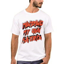 Mein eigenes Matrix-Grafik-T-Shirt