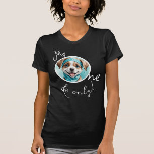 Mein einmalig und nur Minimalistisches Foto-Skript T-Shirt