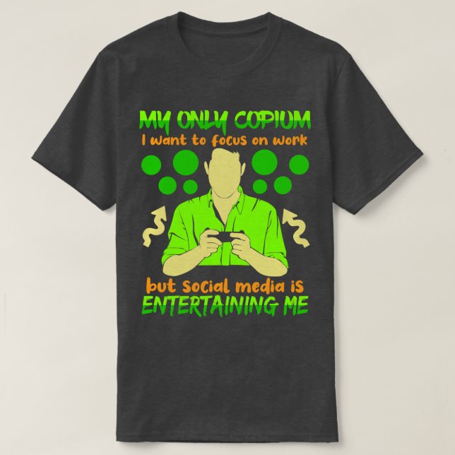Mein einziges Copium, das ich Wollte, sich auf Arb T-Shirt (Design vorne)