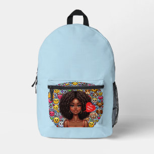 Mein Emojis und ich drucken Nähtasche Bedruckter Rucksack